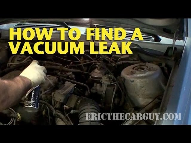 How To Fix A Vacuum Leak