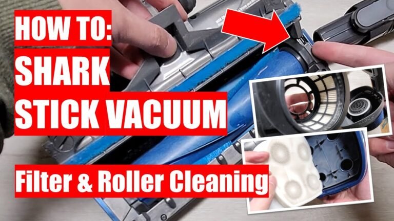 How To Clean Shark Vacuum Filter