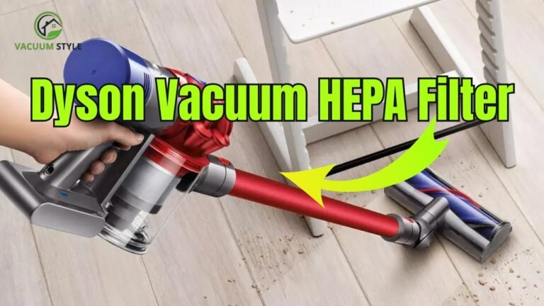 Vacuum HEPA Filter Cleaning